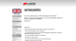 Desktop Screenshot of lauto.pl